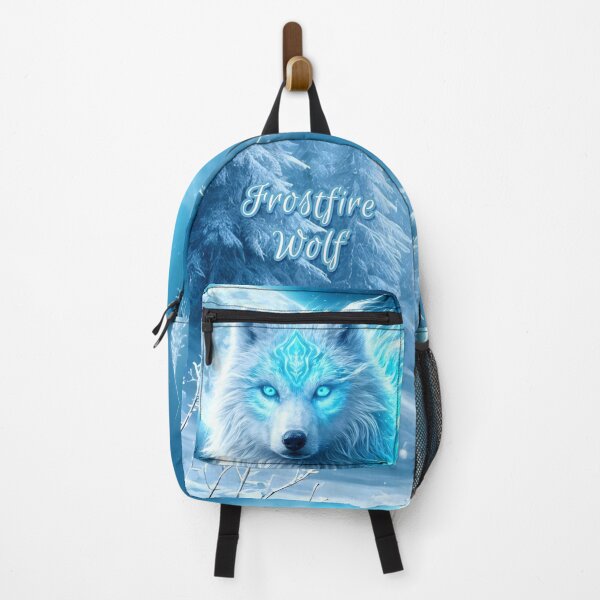 Item preview, Frostfire Wolf designed and sold by AnmitsuArt.