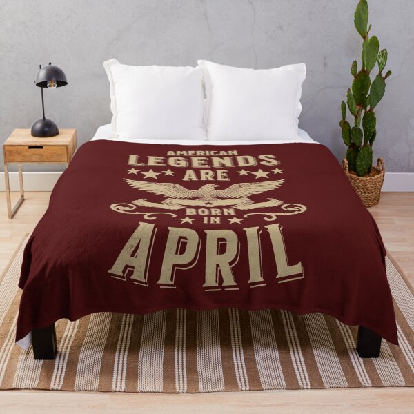 Item preview, American Legends are Born in April designed and sold by AnAzArt.