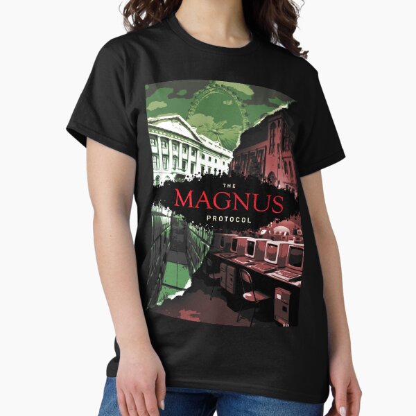 Vista previa del artículo con la obra «El Protocolo Magnus - Póster de la OIAR», diseñado y vendido por RustyQuill.