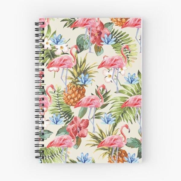 Item preview, Floral Flamingo designed and sold by Helt-Sort.