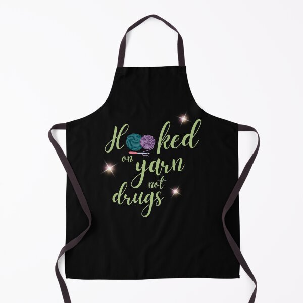 Item preview, Hooked on yarn not drugs designed and sold by DanielleRoseCO.