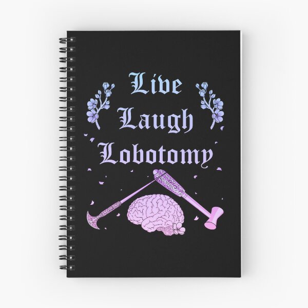 Artikelvorschau, Live Laugh Lobotomy (Pastell-Gothic) entworfen und verkauft von Miss Lunaria.
