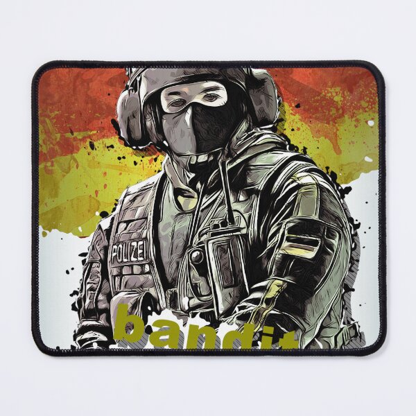 Item preview, Six Siege Operator Bandit Design | Unique Gaming Art designed and sold by traxim.