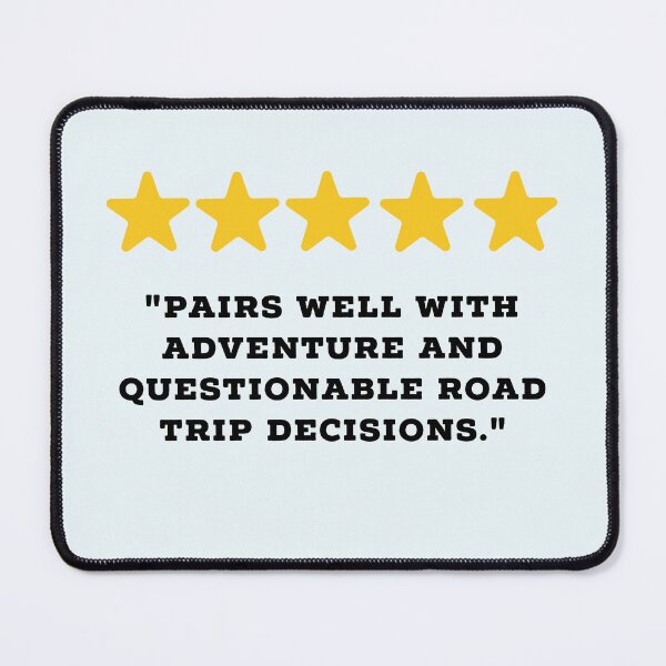 Item preview, Travel Lover Reviews Funny 5 Star Review #2 designed and sold by Jollys-ArtShop.