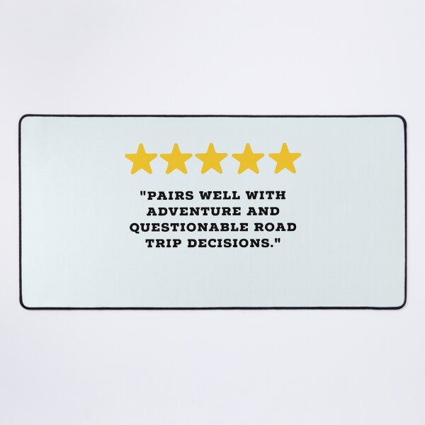 Item preview, Travel Lover Reviews Funny 5 Star Review #2 designed and sold by Jollys-ArtShop.
