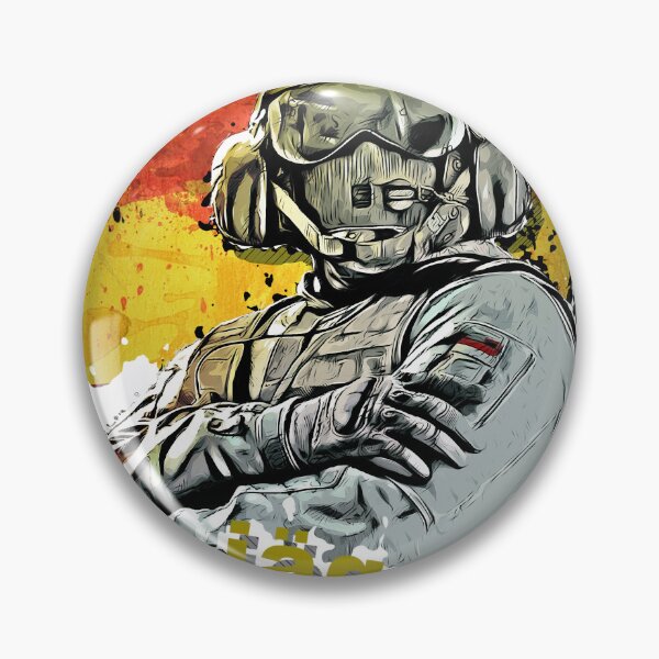 Item preview, Six Siege Operator Jäger Design | Unique Gaming Art designed and sold by traxim.