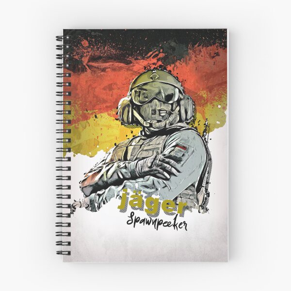 Item preview, Six Siege Operator Jäger Design | Unique Gaming Art designed and sold by traxim.