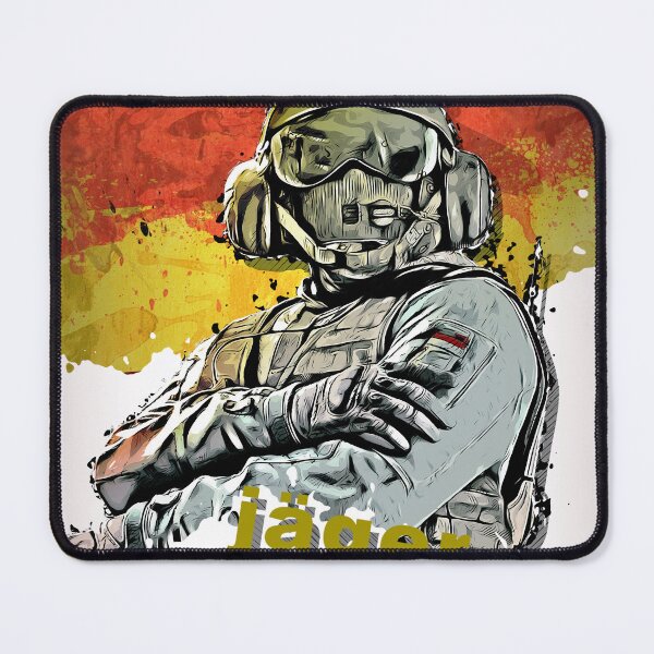 Item preview, Six Siege Operator Jäger Design | Unique Gaming Art designed and sold by traxim.