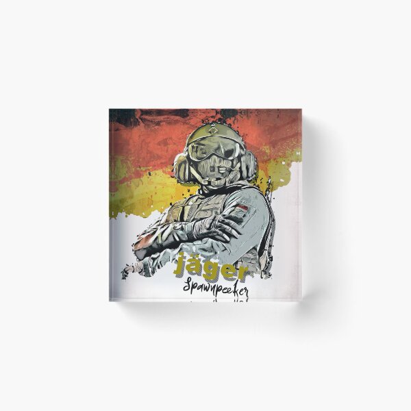 Item preview, Six Siege Operator Jäger Design | Unique Gaming Art designed and sold by traxim.