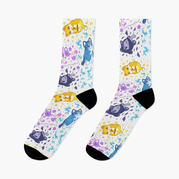 Item preview, Aphmau and Friends Love Heart Meemeow Cat Pattern designed and sold by ACenturyMage.