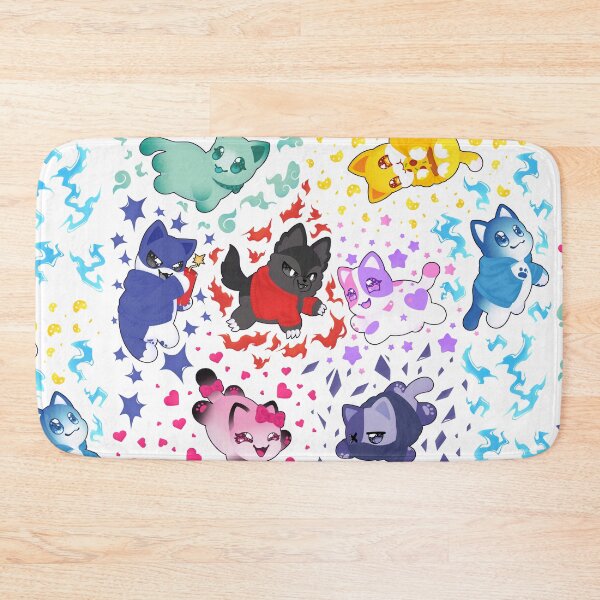 Item preview, Aphmau and Friends Love Heart Meemeow Cat Pattern designed and sold by ACenturyMage.