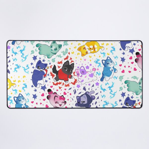 Item preview, Aphmau and Friends Love Heart Meemeow Cat Pattern designed and sold by ACenturyMage.