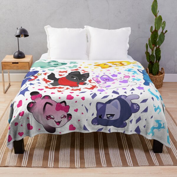 Item preview, Aphmau and Friends Love Heart Meemeow Cat Pattern designed and sold by ACenturyMage.