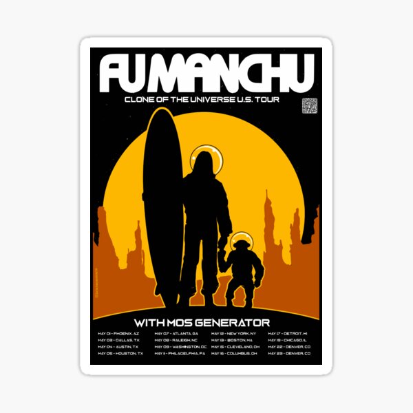 Artikel-Vorschau von Fu Manchu T-Shirt – Psychedelischer & Kosmischer Stoner Rock, designt und verkauft von MacacoRato.