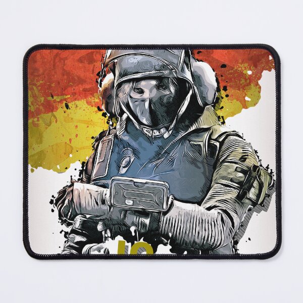 Item preview, Six Siege Operator IQ Design | Unique Gaming Art designed and sold by traxim.