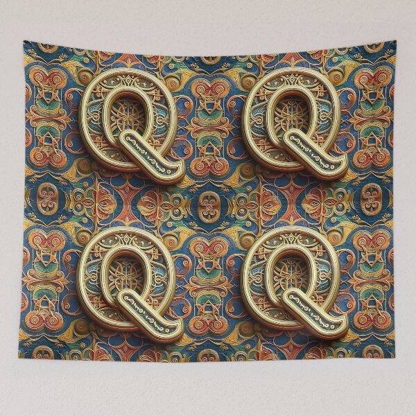 Item preview,  My name starts with Q #alphabet #pattern  designed and sold by Propc.