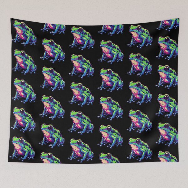 Item preview, Frog | Vibrant and Exotic Amphibian designed and sold by Tw1nsAIArt.