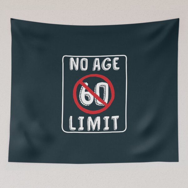 Item preview, No Age Limit 60th Birthday Gifts Funny B-day for 60 Year Old designed and sold by MemWear.