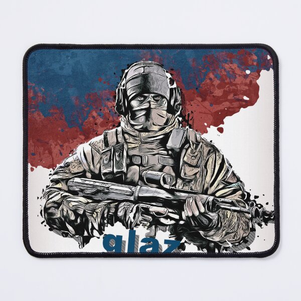 Item preview, Six Siege Operator Glaz Design | Unique Gaming Art designed and sold by traxim.