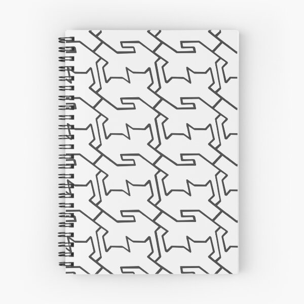 Item preview, Cat Maze White designed and sold by pinebluedesign.
