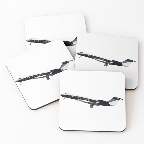 Item preview, Gulf 550 Private Business Jet Illustration designed and sold by AddiK-Art.