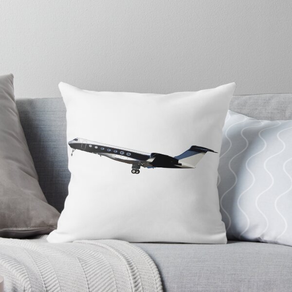 Item preview, Gulf 550 Private Business Jet Illustration designed and sold by AddiK-Art.