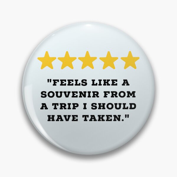 Item preview, Travel Lover Reviews Funny 5 Star Review #4 designed and sold by Jollys-ArtShop.
