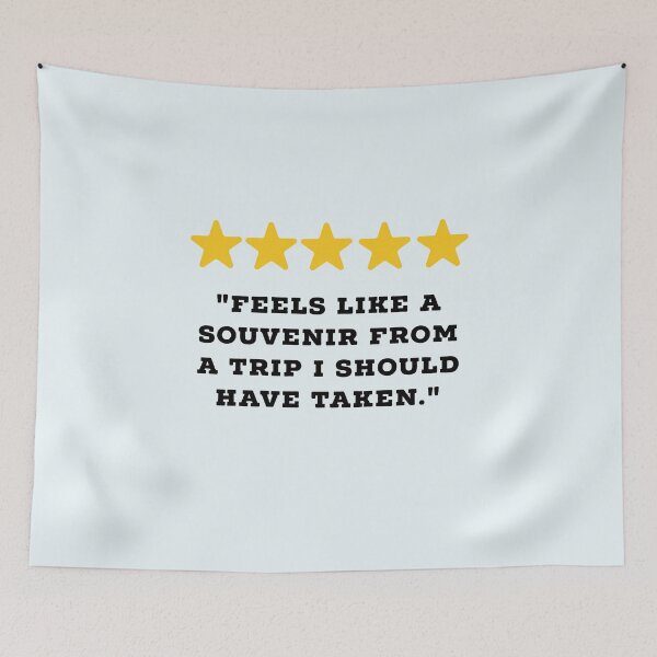 Item preview, Travel Lover Reviews Funny 5 Star Review #4 designed and sold by Jollys-ArtShop.