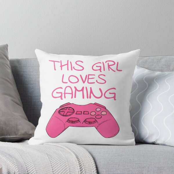 Item preview, Female Gamer, This Girl Loves Gaming designed and sold by doodlerob.