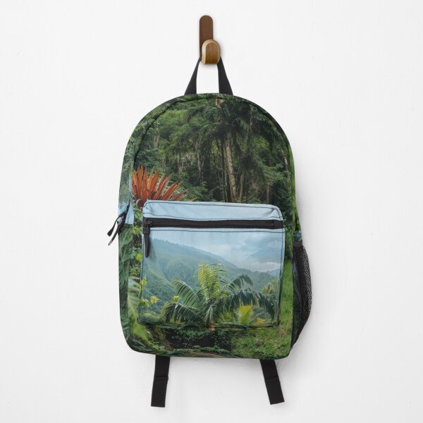 Item preview, Tropical hawaiian Rainforest with Misty Mountain designed and sold by regnumsaturni.