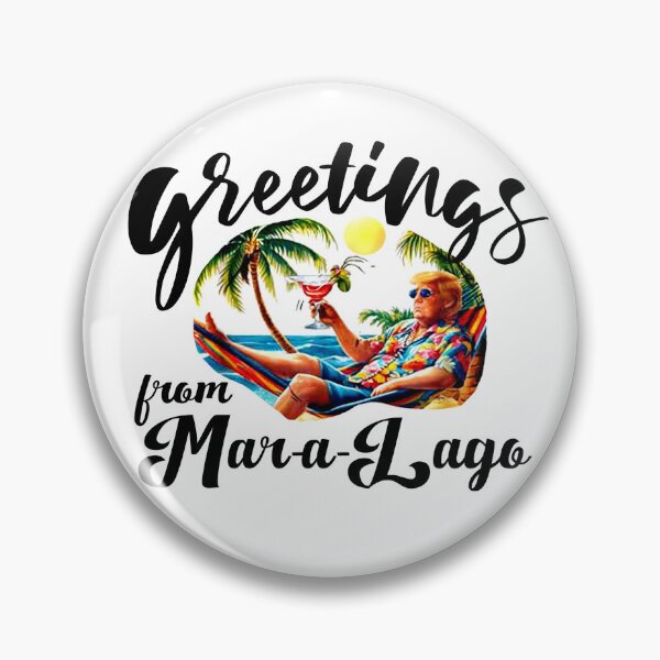 Item preview, Greetings from Mar-a-Lago designed and sold by PopmosisDesign.