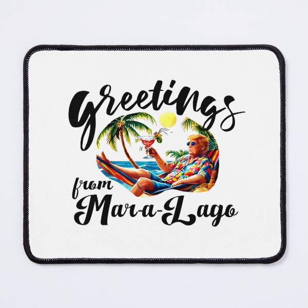 Item preview, Greetings from Mar-a-Lago designed and sold by PopmosisDesign.