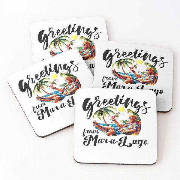 Item preview, Greetings from Mar-a-Lago designed and sold by PopmosisDesign.