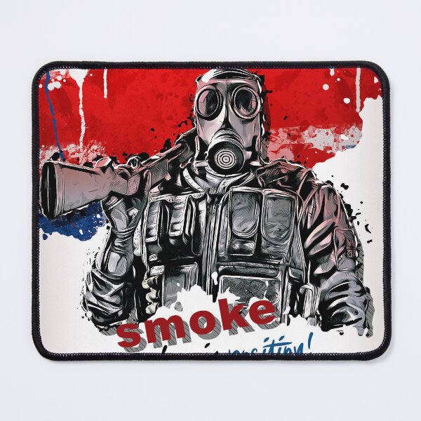 Item preview, Six Siege Operator Smoke Design | Unique Gaming Art designed and sold by traxim.