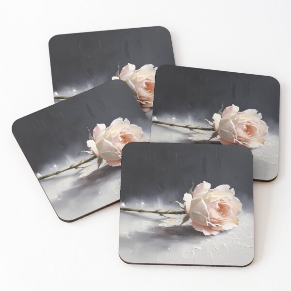 Item preview, Impasto Rose #1 designed and sold by PUSHdesign.