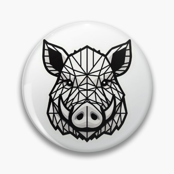 Item preview, Geometric Razorback designed and sold by Spike The Punch Design Co..