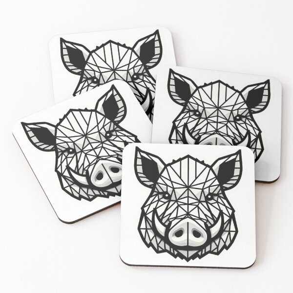 Item preview, Geometric Razorback designed and sold by Spike The Punch Design Co..