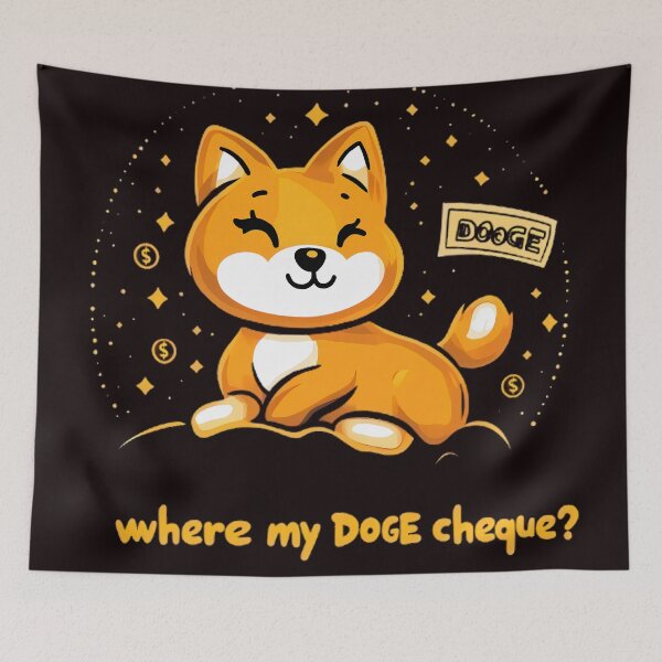 Item preview, Where my DOGE cheque ? designed and sold by Brendon987.