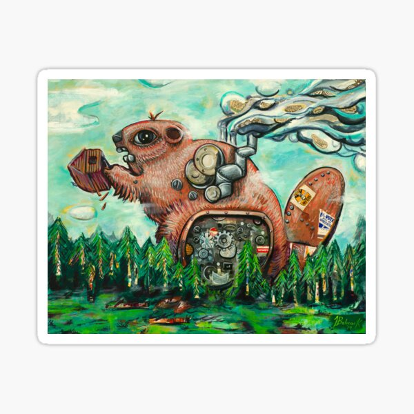 Item preview, "Slappy the Great Beaver" designed and sold by TedBabcock.
