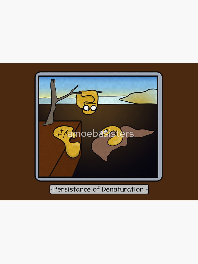 Thumbnail 2 of 2, Greeting Card, Persistance of Denaturation designed and sold by amoebasisters.