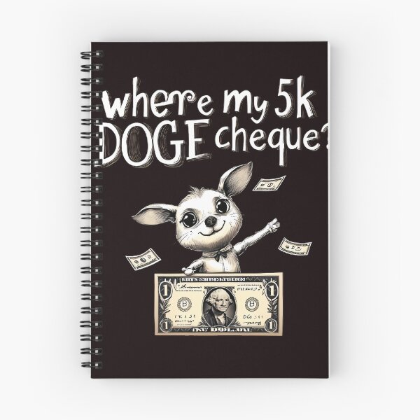 Item preview, ¿Dónde está mi cheque DOGE? designed and sold by Brendon987.