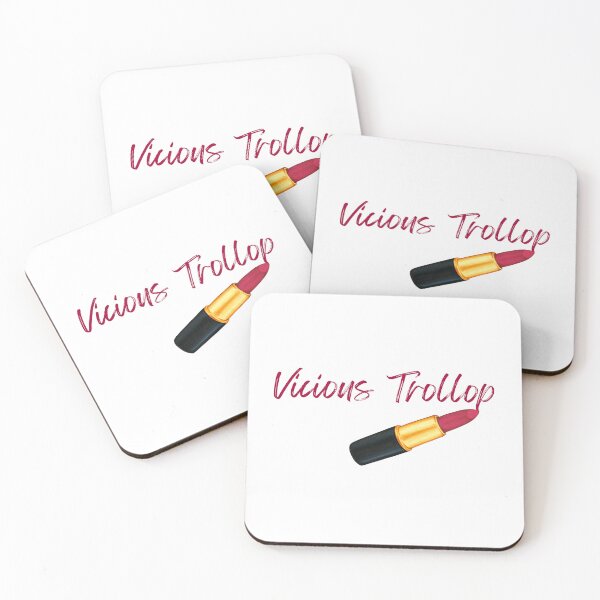 Item preview, Vicious Trollop Lipstick Writing Mirror designed and sold by dealchica.