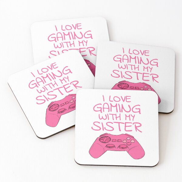 Item preview, I Love Gaming With My Sister, Female Gamer designed and sold by doodlerob.