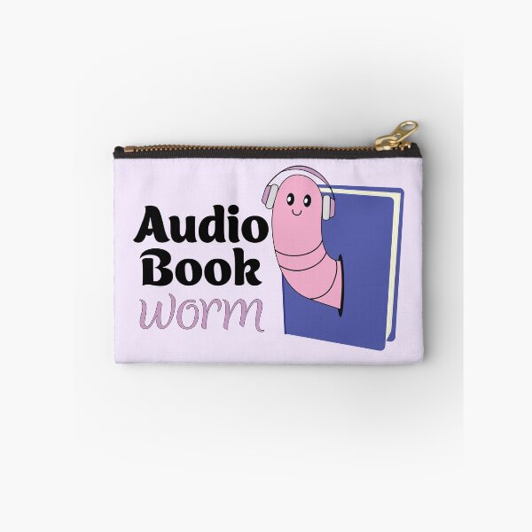 Item preview, Audiobook Worm – Cute Bookish Listener Design designed and sold by UnhingedByMeg.