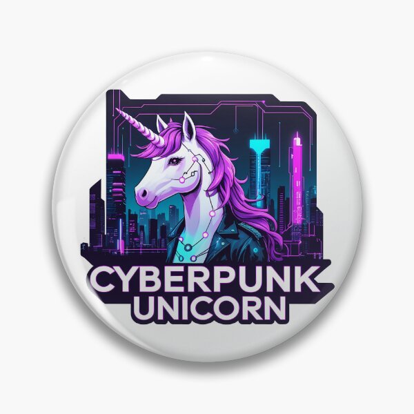 Item preview, Cyberpunk Unicorn designed and sold by zoughlal.