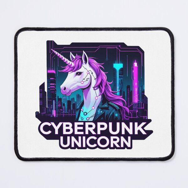 Item preview, Cyberpunk Unicorn designed and sold by zoughlal.
