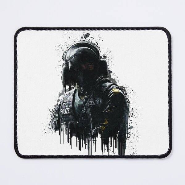 Item preview, Six Siege Bandit Sticker & T-Shirt Design | Unique Gaming Art designed and sold by traxim.