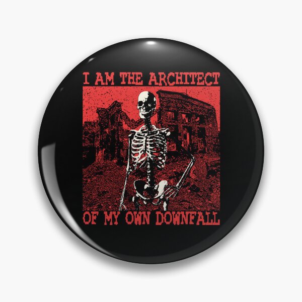 Item preview, I am the architect of my own downfall Skeleton designed and sold by VintageMedatsu.