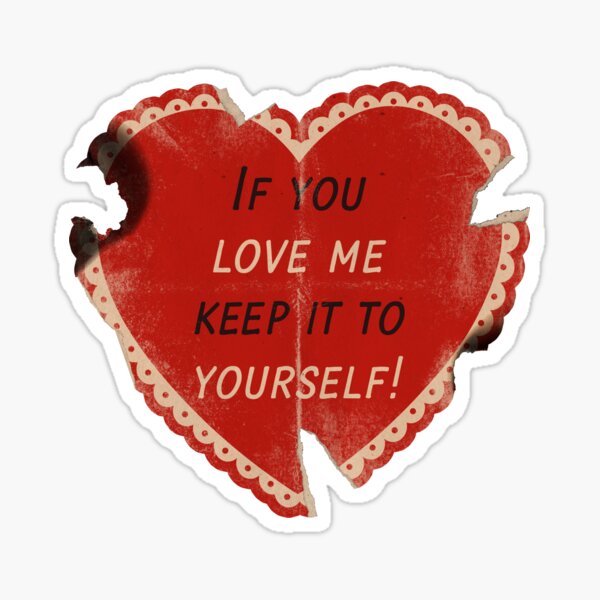 Item preview, If You Love Me - Ethel Cain inspired sticker designed and sold by FutureStarter.