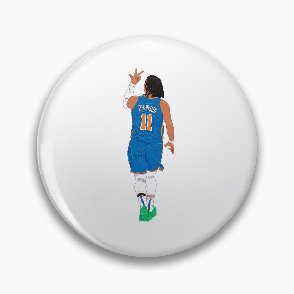 Item preview, Jalen Brunson Three Point Celebration designed and sold by DreamersMX.
